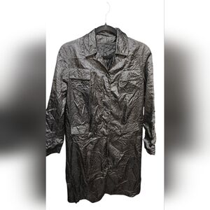 Union Made Vintage Trench Like Rain Coat Medium